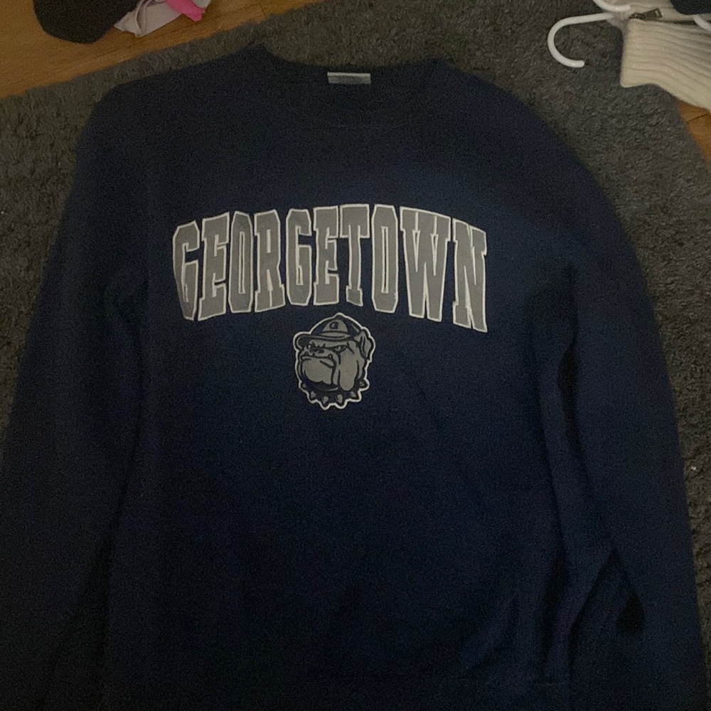 Georgetown crewneck navy